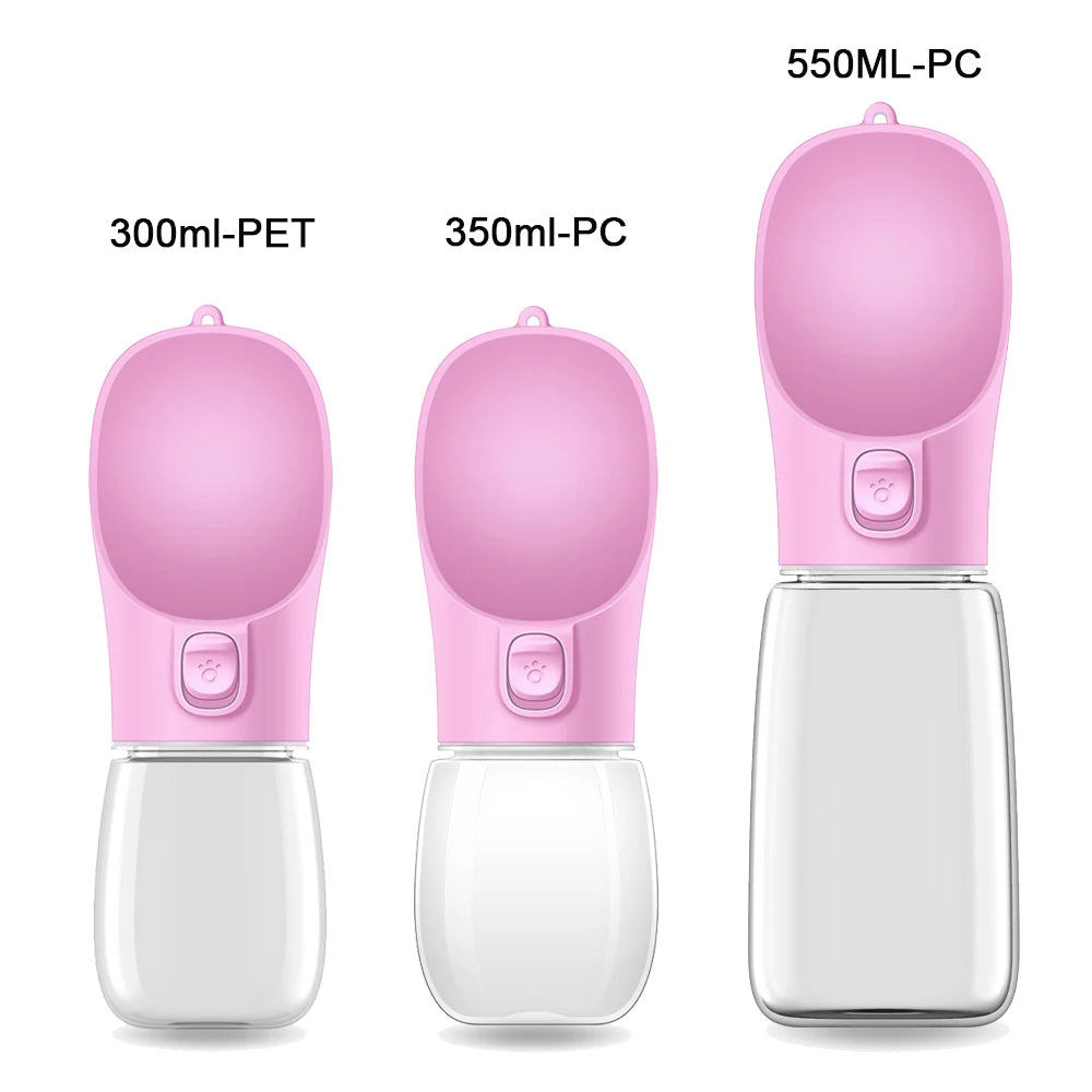 Portable Pet Water Bottle – Leakproof Outdoor Travel Bowl