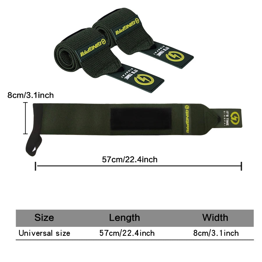 Wrist Support Straps – Weightlifting & Gym Wrist Wraps