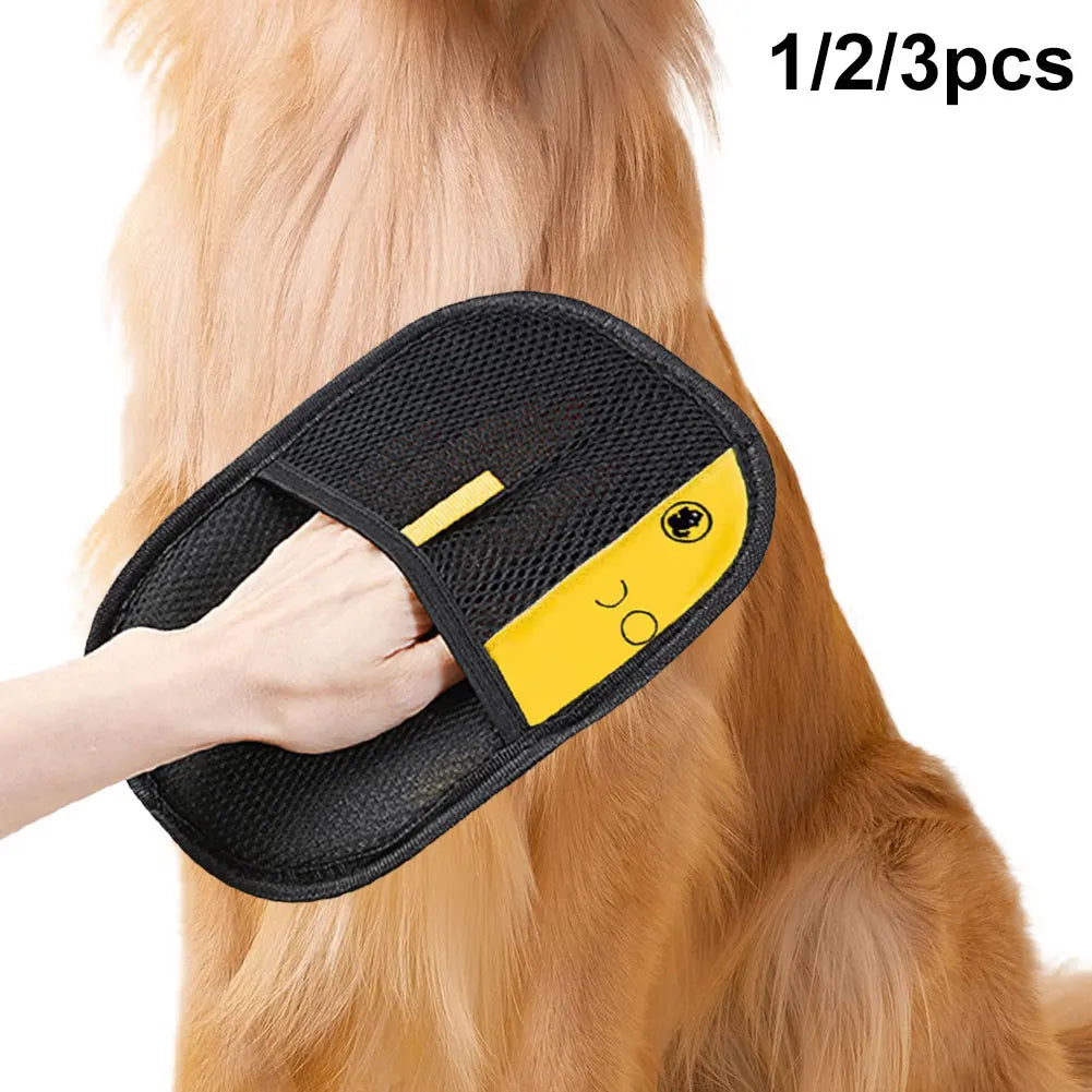 Pet Hair Remover Mitt – Grooming Gloves for Dogs & Cats
