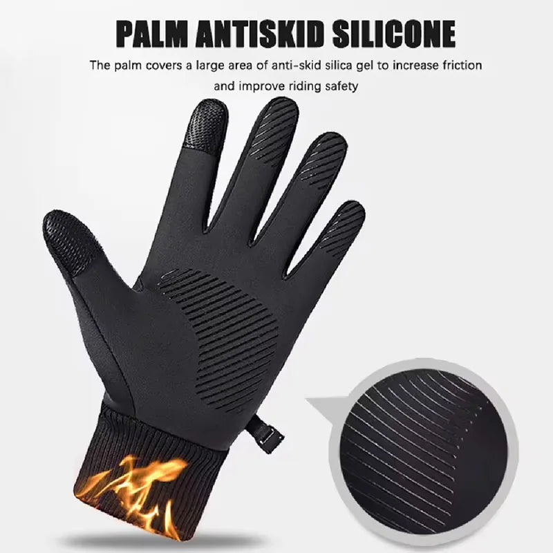 Waterproof Touchscreen Winter Gloves – Warm, Anti-Slip & Windproof
