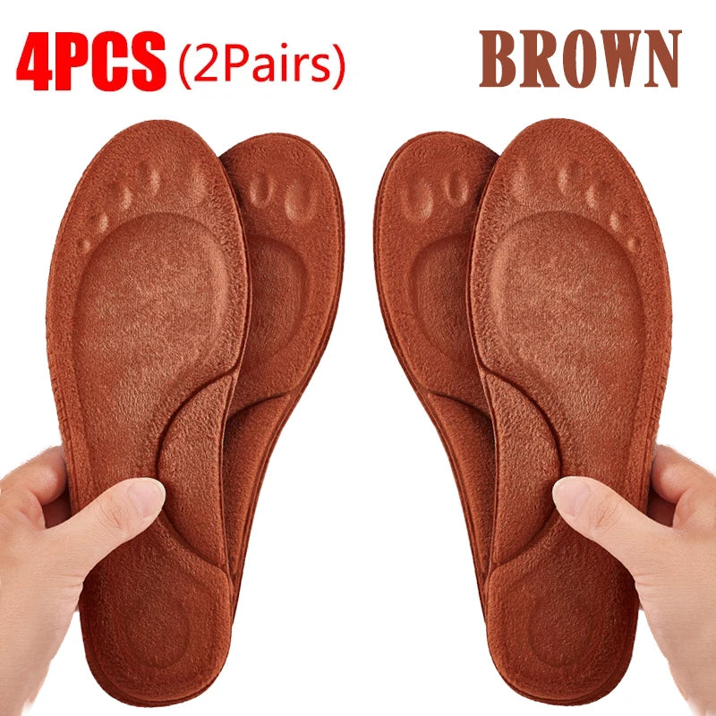 4D Orthopedic Sport Insoles – Shock Absorbent & Arch Support