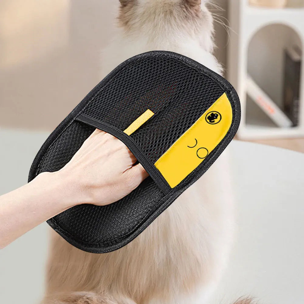 Pet Hair Remover Mitt – Grooming Gloves for Dogs & Cats