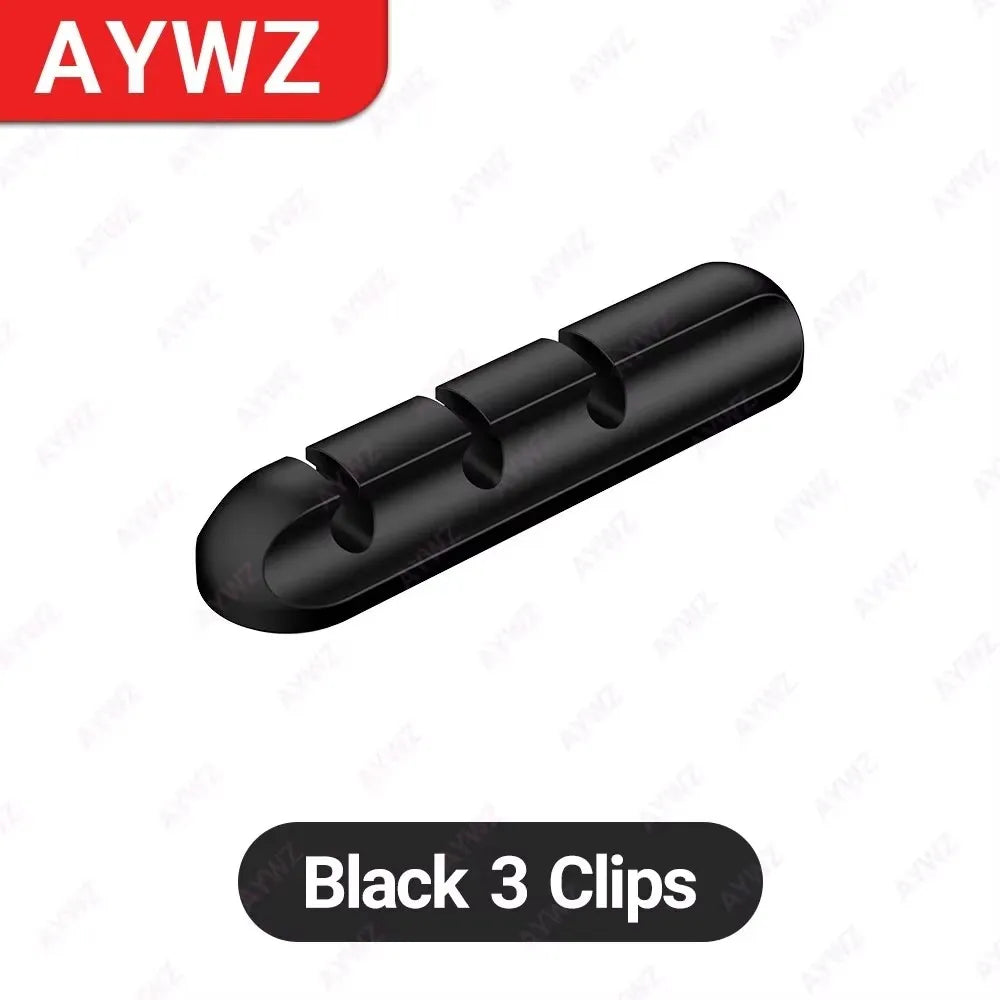 Cable Organizer Clips – Self-Adhesive Cord Management for Home & Office