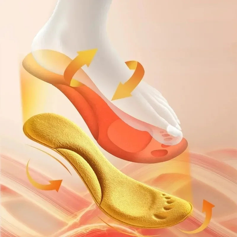 4D Orthopedic Sport Insoles – Shock Absorbent & Arch Support