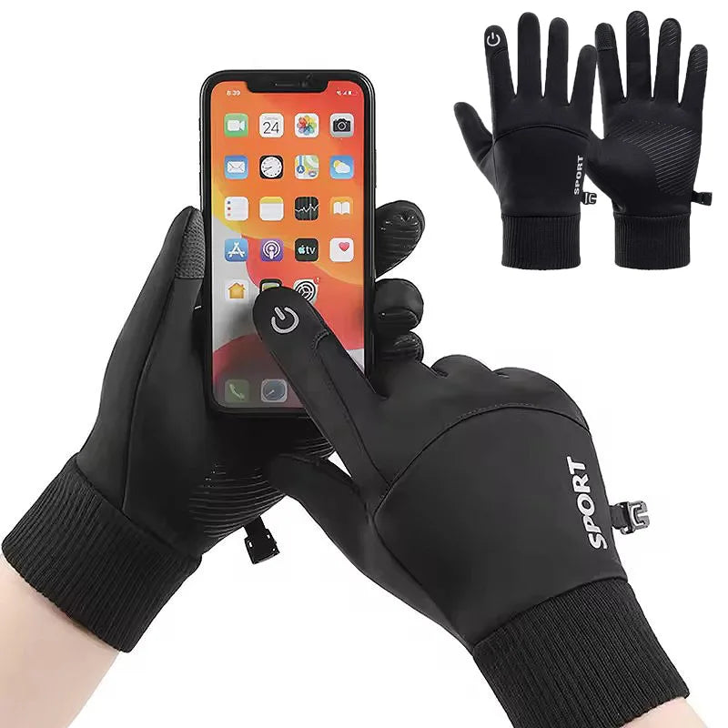 Waterproof Touchscreen Winter Gloves – Warm, Anti-Slip & Windproof
