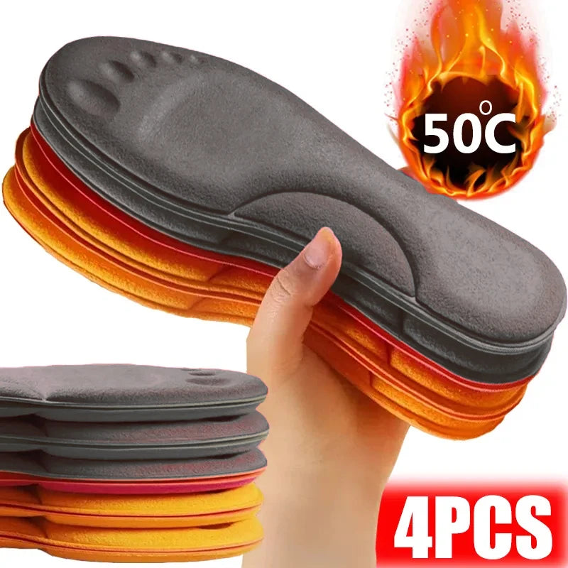 4D Orthopedic Sport Insoles – Shock Absorbent & Arch Support