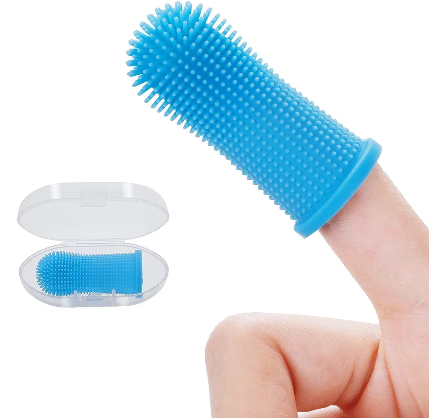 Pet Finger Toothbrush – Dental Care for Dogs & Cats
