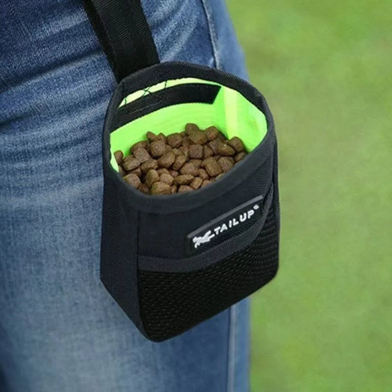 Dog Training Treat Bag – Portable Waist Snack Pouch