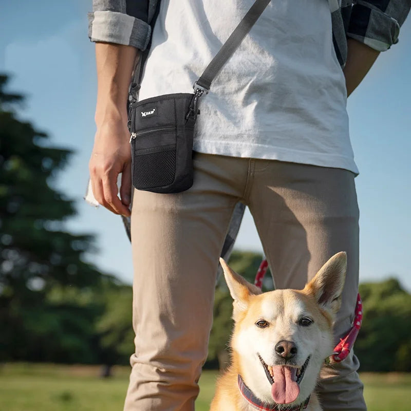 Dog Training Treat Bag – Portable Waist Snack Pouch
