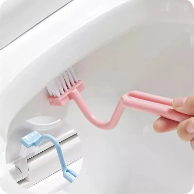 Curved Toilet Brush with Long Handle – Deep Cleaning Design