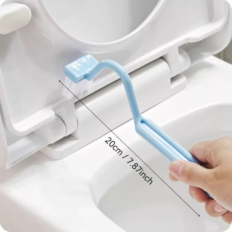 Curved Toilet Brush with Long Handle – Deep Cleaning Design